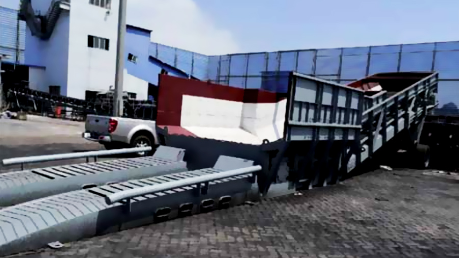 江西九江碼頭客戶采購力源重工地表給料機